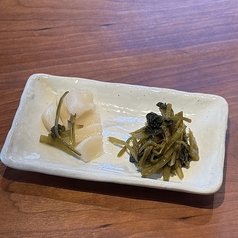 吉和産わさび葉漬＆大根わさび漬