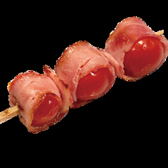 トマトベーコン串