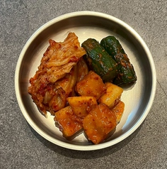 キムチ盛り合わせ