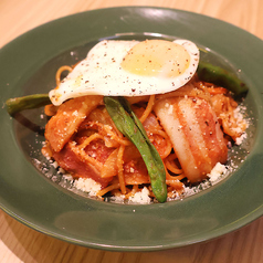 スパイス香るナポリタンスパゲッティ