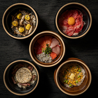 厳選した食材を使用した逸品を多数!!