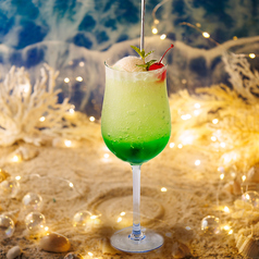 大人のメロンクリームソーダ