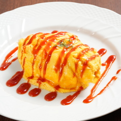 香り豊かな自家製ソースをたっぷり