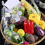 お野菜は大分県産の無農薬野菜を使用しております。こだわりの野菜をご賞味ください