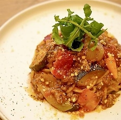 【期間限定！】夏野菜のボロネーゼパスタ