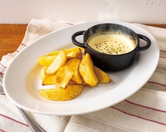 チーズフォンデュ　グリルポテト