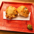 料理メニュー写真&nbsp;能登イカとあさりの揚げ団子　1個