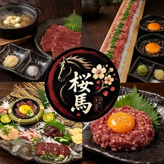 大人の馬刺し食べ放題　桜馬の特集写真