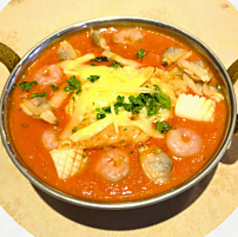 ミックスシーフードチーズカレー
