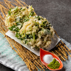閖上産シラスのかき揚げ