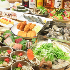 広島名物　牡蠣と海鮮　浜焼き　居酒屋　酔り道　横川の写真1