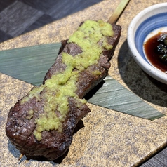 【逸品】国産 和牛串焼き100グラム(1本)