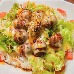 炙りチーズつくね丼 Seared Cheese & Meatball Rice Bowl