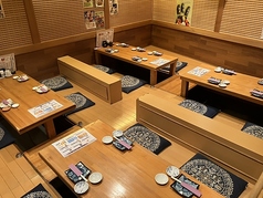 【掘りごたつ座敷】最大32名様までのご宴会OK！