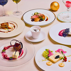 季節香るアフタヌーンティー レストランコルトのコース写真