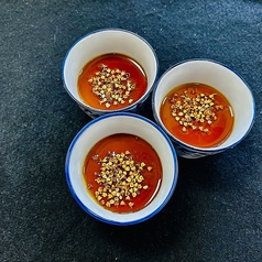 自家製蕎麦プリン