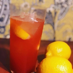 赤のレモンサワー