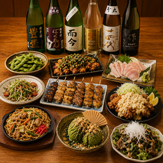 全席個室居酒屋 海鮮と和食×炭火焼き鳥 鳥邸屋 川崎駅前店のコース写真