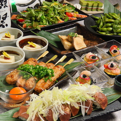 寿司と肉料理　180種食べ飲み放題　個室居酒屋　つばき　木屋町店特集写真1
