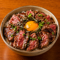 【贅沢】牛ハラミユッケ丼~特製タレ~