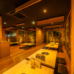 【のんびりと寛げるお座敷席】足を伸ばしてリラックスできるお座敷席は、お子様連れのお客様にもおすすめです◎