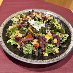 鹿ベーコン自家製サラダ
