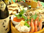 獲れたて新鮮な海の幸もたっぷり♪酒好きには堪らないMENU勢揃い