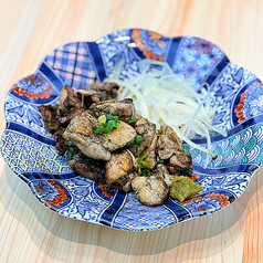 宮崎地鶏モモ炭火焼き