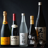 料理を引き立てる多彩なドリンクと心を込めたおもてなし