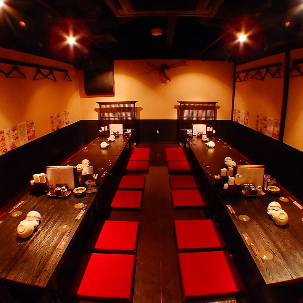 最大32名ＯＫ♪各種宴会はこちらの宴会掘りごたつ個室で!!貸切OK！