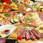 肉バル×ワイン時間無制限飲み放題