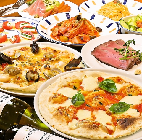 パスタからピザ、デザートまで全て手作り！気軽にオシャレなカジュアルなイタリアン♪