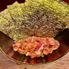 明太子のなめろう