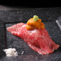 【コース込】名物！飛騨牛の炙り握り