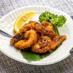 イカの下足揚げ