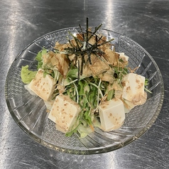 豆腐サラダ