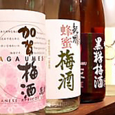 当店のお料理にぴったりなドリンクを種類豊富にご提供します！当店自慢の梅酒を始め、日本酒やワインなどのハードリカーや女性に人気のカクテルや果実一個まるごとサワーなどをお楽しみいただけます！単品飲み放題プランもございます。