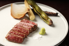 オリーブ牛のステーキ