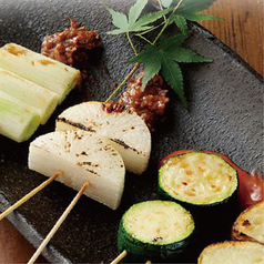 本日の焼き野菜盛り合わせ