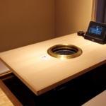 ゆったりくつろげる掘りごたつ席でどうぞ！！