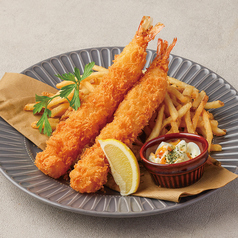 エビフライ&ポテト