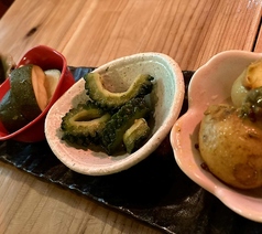 旬菜盛り合わせ 3点800円(税込)/5点1300円(税込)