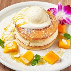 マンゴーホイップパンケーキ