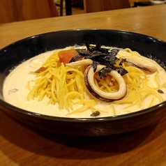 明太子のクリームパスタ