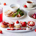 料理メニュー写真&nbsp;【あまりんストロベリーアフタヌーンティー】+乾杯モクテル&ティーフリーフロー数量&土日祝限定