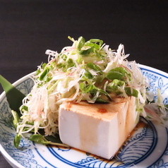 薬味たっぷり 豆腐屋さんの濃厚豆腐