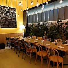 団体様も御案内可能テーブル席