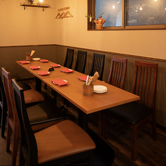 最大24名様（15名様～貸切相談可） 貸切時24人ほどご対応が可能です。