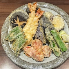 天ぷら3種盛り合わせ