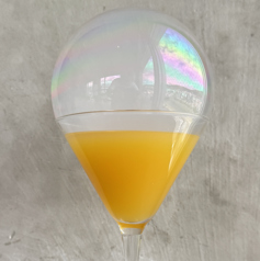 【BUBBLE COCKTAIL】　ピーチマンゴー